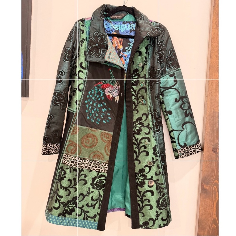 Desigual Coat. Size 38 Small